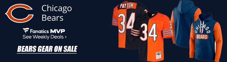 Chicago Bears Gear On Sale