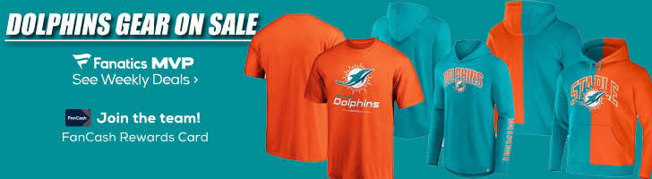Miami Dolphincs Gear On Sale