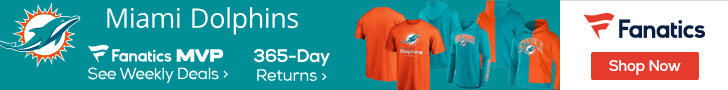 Miami Dolphins Gear On Sale
