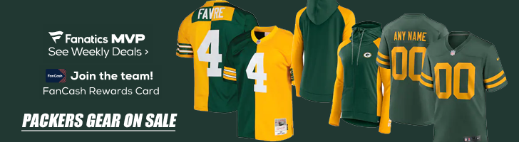 Green Bay Packers Gear On Sale
